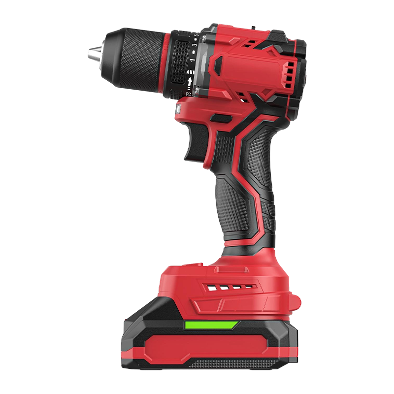 Trapano compatto senza spazzole da 10 mm da 21 V con tecnologia agli ioni di litio
